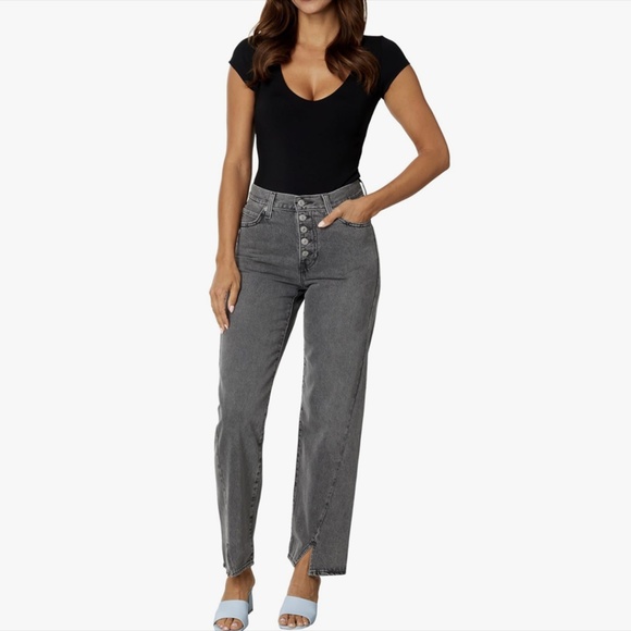 Levi’s ’94 Baggy Twisted Slit-Hem Jean 27x31 Washed Black - Picture 4 of 15